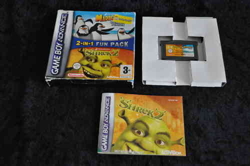 Gameboy Advance Madagascar shrek 2  Boxed