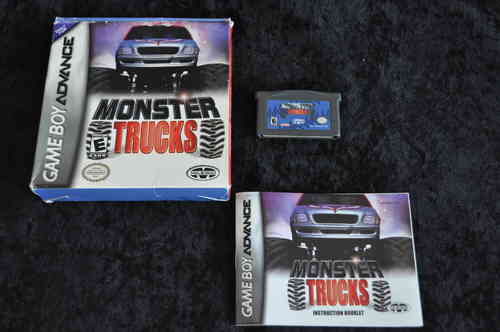 Gameboy Advance  Monster trucks Boxed