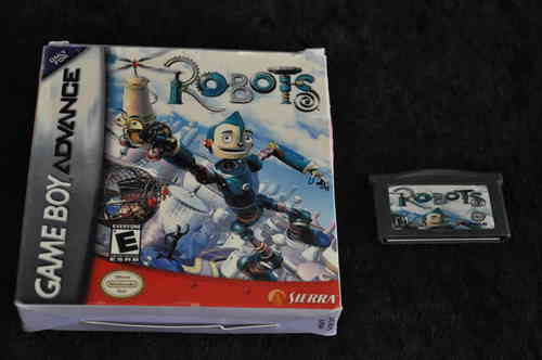 Gameboy Advance Robots Boxed