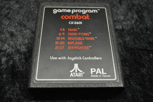 Atari 2600 Combat ( Game Program ) Tekst Label