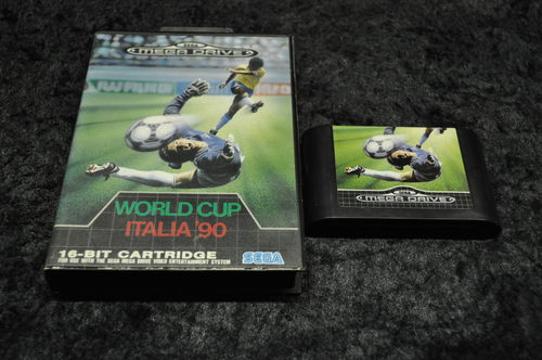 Sega Mega Drive Worldcup Italia 90 Boxed Geen Manual