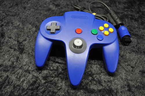 Nintendo 64 (N64) Original Controller Blue