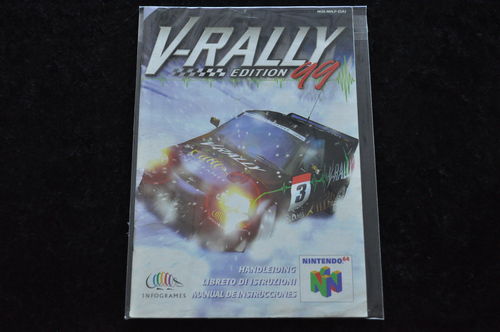 V-Rally Edition 99 Nintendo 64 N64 Manual