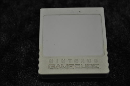 Nintendo Gamecube memory Card  59 blocks Grijs