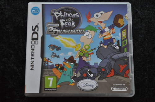 Disney Phineas and Ferb A Cross The 2nd Dimension Nintendo DS