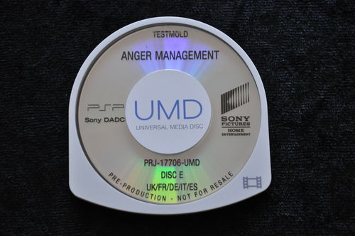 Anger Management UMD TESTMOLD Sony PSP