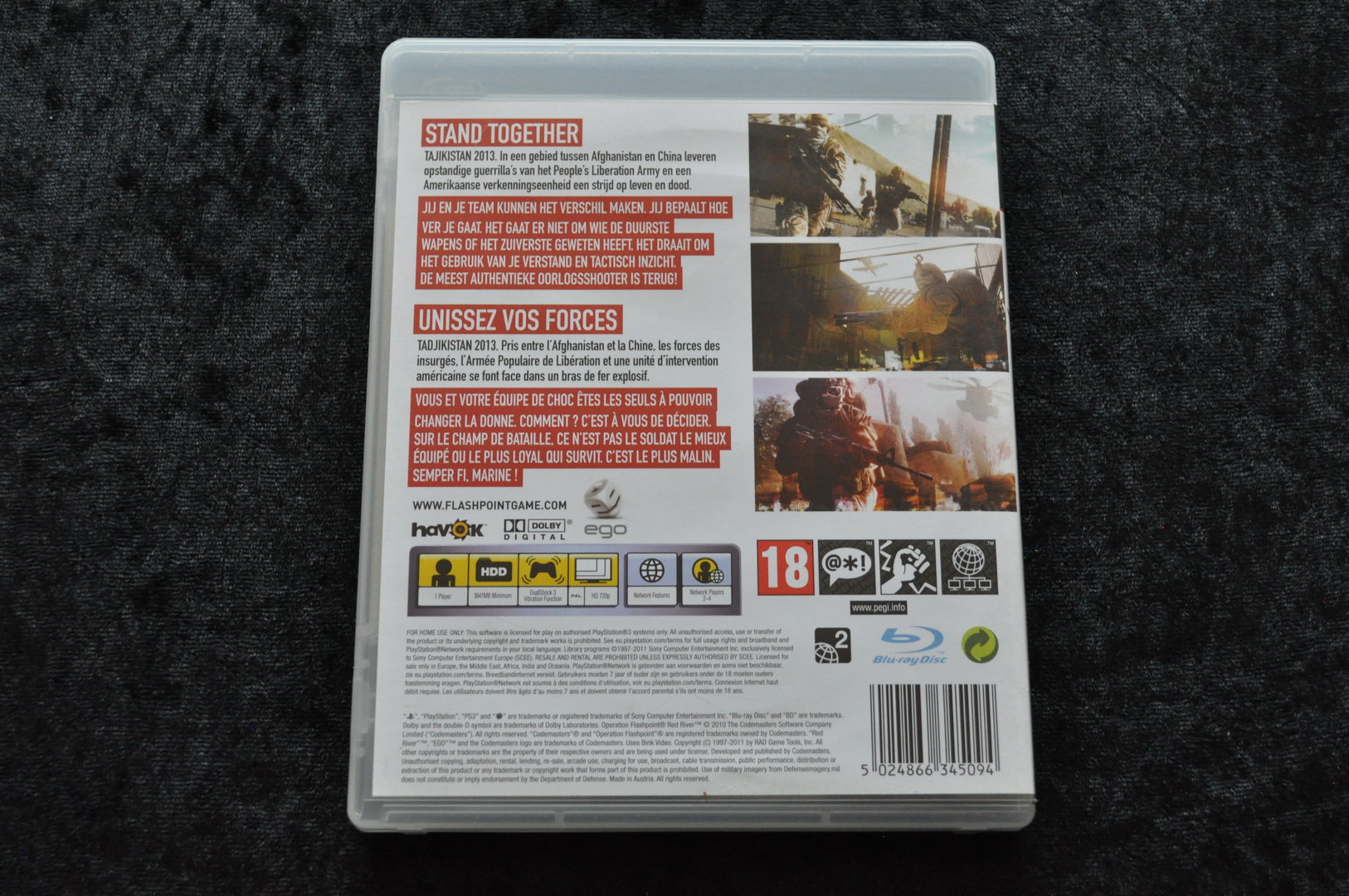Operation Flashpoint Red River Playstation 3 PS3 - Retrogameking.com |  Retro,Games,Consoles,Collectables