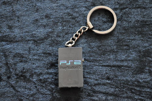 Sony PlayStation 2 Console Keychain