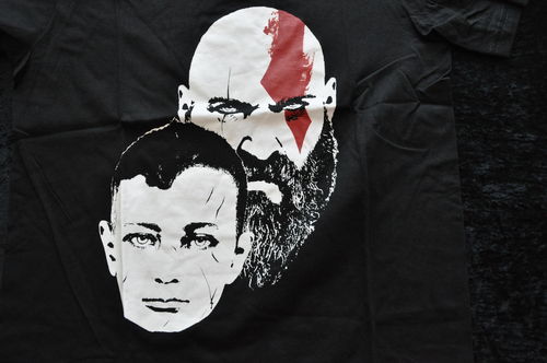 God Of War Contest Playstation T-Shirt Size S NEW