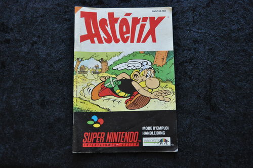 Asterix Nintendo Snes Manual SNSP-XE-FAH