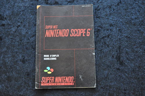 Super Nes Nintendo Scope 6 Nintendo Snes Manual
