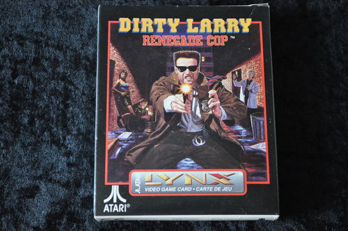 Dirty Larry Renegade Cop Atari Lynx Boxed