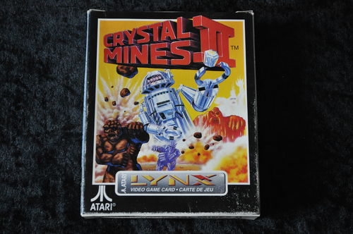 Crystal Mines II Atari Lynx Boxed