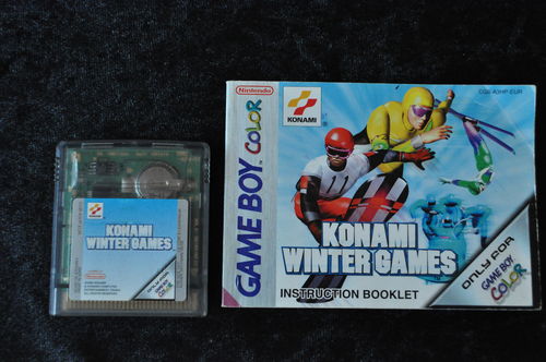 Konami wintergames + manual GameBoy Color