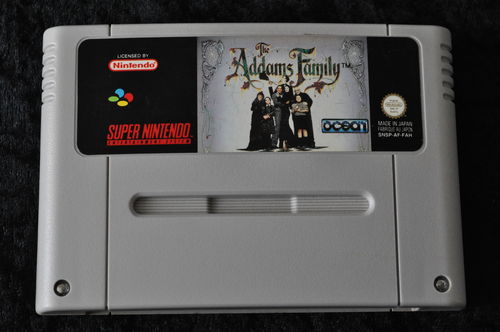 The Addams Family Nintendo SNES FAH