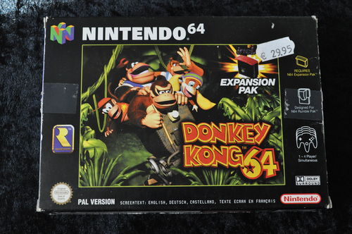 Donkey Kong 64 Nintendo 64 Expansion Pak PAL