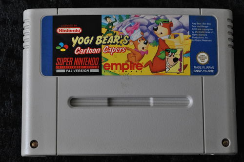 Yogi Bear's Cartoon Capers Nintendo SNES NOE