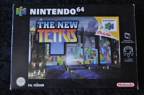 The New Tetris Nintendo 64 N64 Boxed PAL
