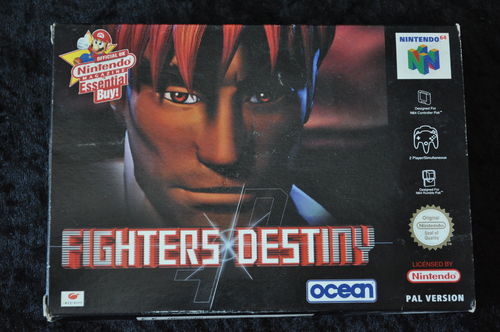 Fighters Destiny Nintendo 64 N64 Boxed PAL