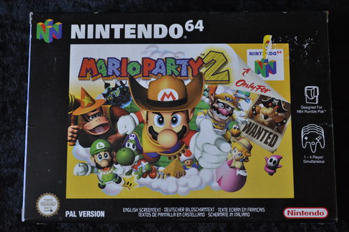Mario Party 2 Nintendo 64 N64 Boxed PAL