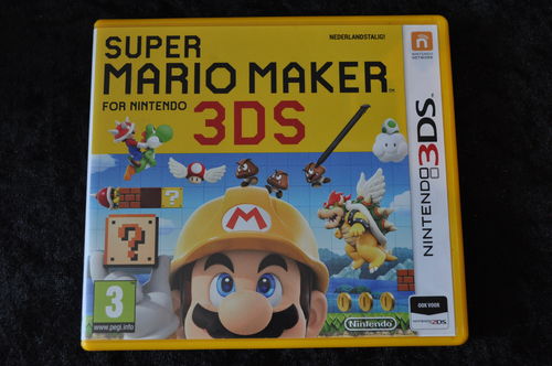 Super Mario Maker For Nintendo 3 DS (no manual) Nintendo 3 DS