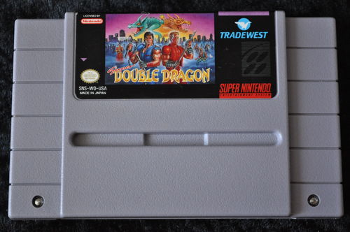 Super Double Dragon Nintendo SNES NTSC