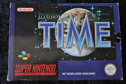 Illusion of Time Nintendo SNES Boxed PAL