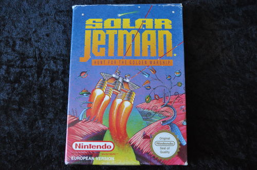 Solar Jetman Hunt For The Golden Warship Nintendo NES Boxed PAL