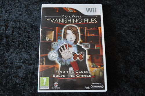Cate West the Vanishing Files Nintendo Wii