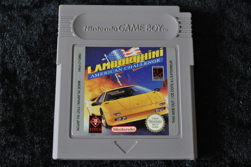 Lamborghini American Challenge Nintendo Game Boy FAH Cart Only GB
