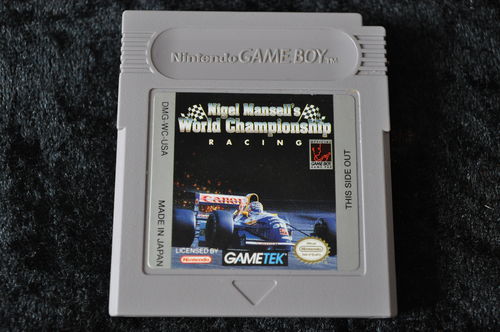 Nigel Mansell's World Championship Racing Nintendo Game Boy GB