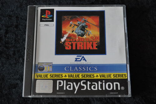 Soviet Strike Playstation 1 PS1 Value Series
