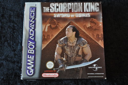 The Scorpion King Sword Of Osiris Nintendo Game Boy Advance Boxed GBA