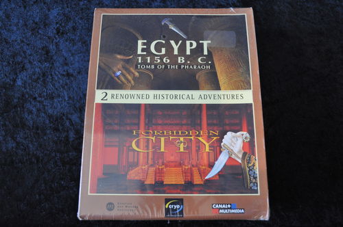 Egypt 1156 B.C.Tomb Of The Pharaoh PC Game Big Box Sealed 2 in 1