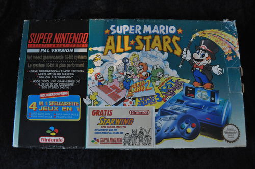 Super Nintendo SNES Super Mario All Stars pack CIB