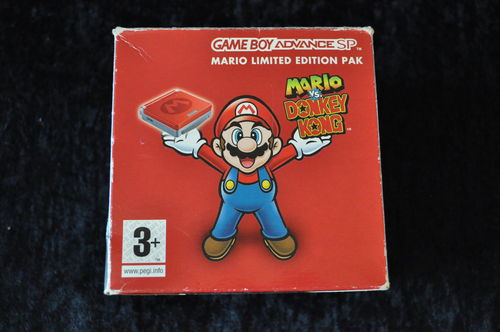 Gameboy Advance SP Mario Limited Edition Pack