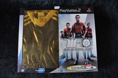 Esto Es Futbol 2003 Playstation 2 With Adidas Shirt Sealed