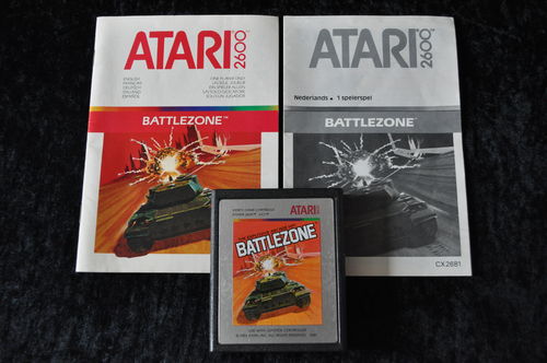 Battlezone Atari 2600 Game + Manual