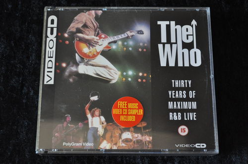 The Who Thirty Years of Maximum R&B Live CDI Video CD