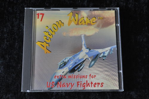 Action Wave 17 missions for US Navy Fighters PC Game Jewel Case