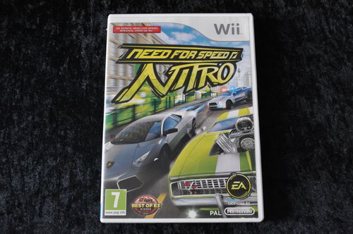 Need For Speed Nitro Nintendo Wii No Manual