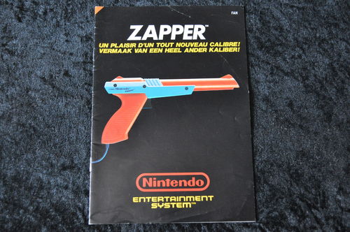 Zapper Nintendo NES Manual FAH