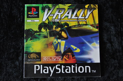 V-Rally Playstation 1 PS1 Manual Only PAL
