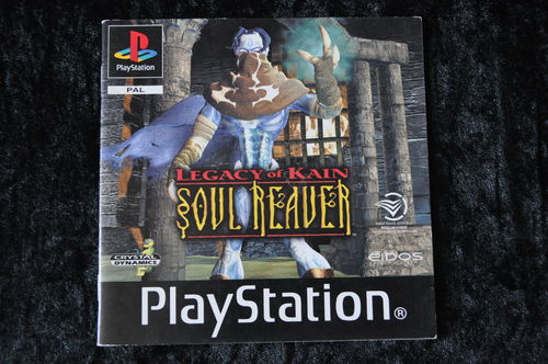 Legacy Of Kain Soul Reaver Playstation 1 PS1 Manual Only PAL