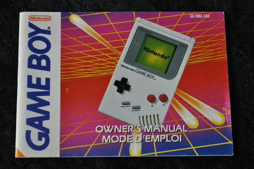 Gameboy Classic Owner's Manual GA-DMG-FAH