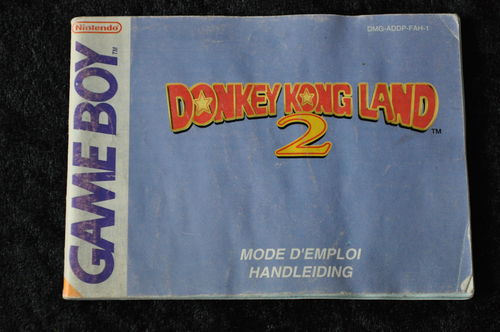 Donkey Kong Land 2 Gameboy Classic Manual FAH