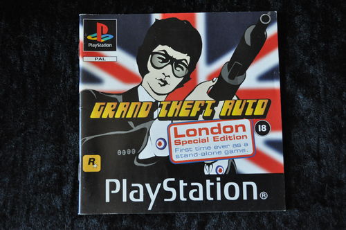 Grand Theft Auto London Playstation 1 PS1 Manual Only PAL