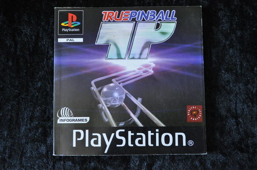 True pinball Playstation 1 PS1 Manual Only PAL