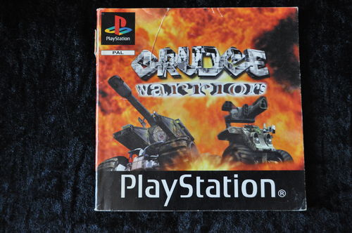 Grudge Warriors Playstation 1 PS1 Manual Only PAL