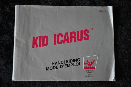 Kid Icarus Nintendo NES Manual NES-KI-HOL